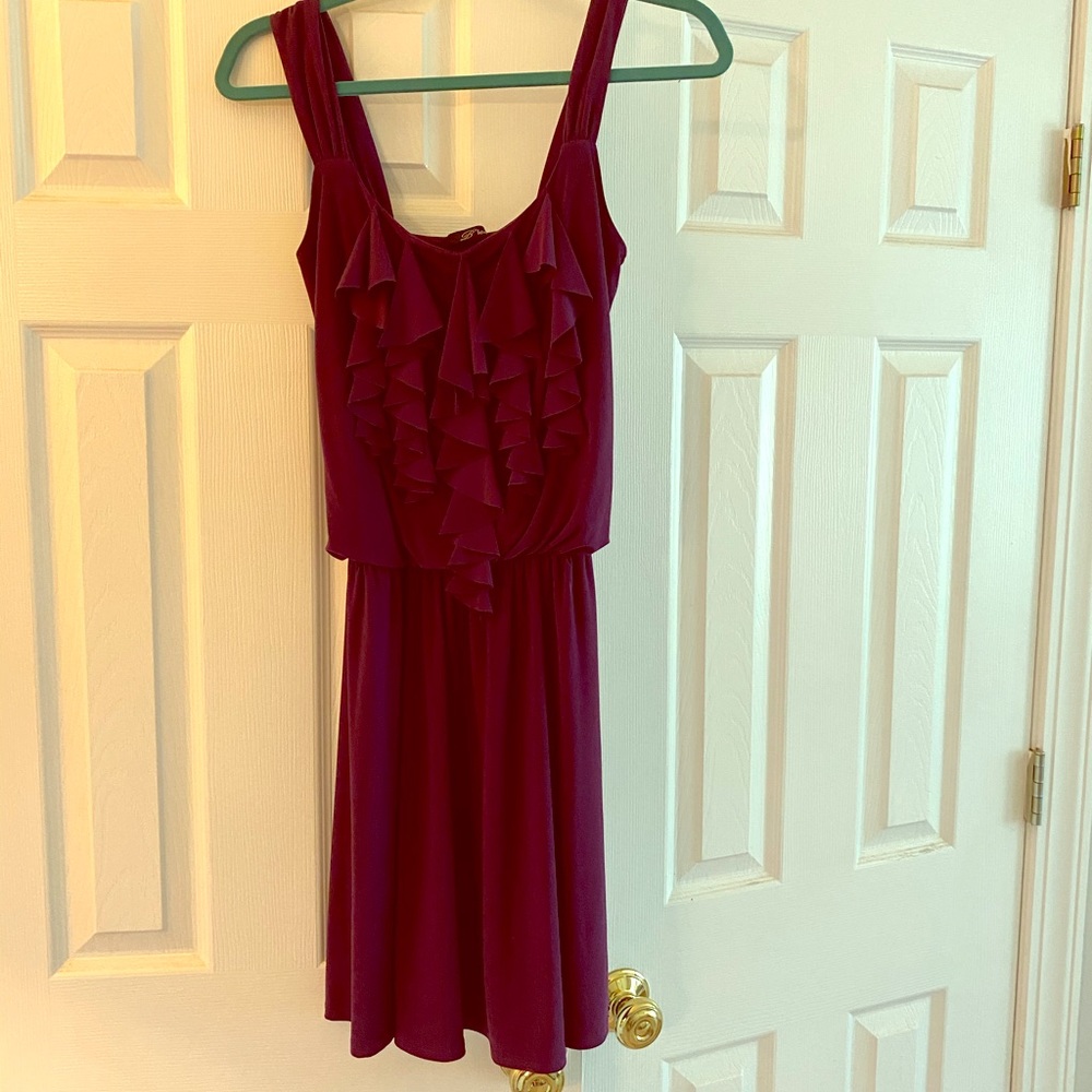 Plum Cocktail Dress